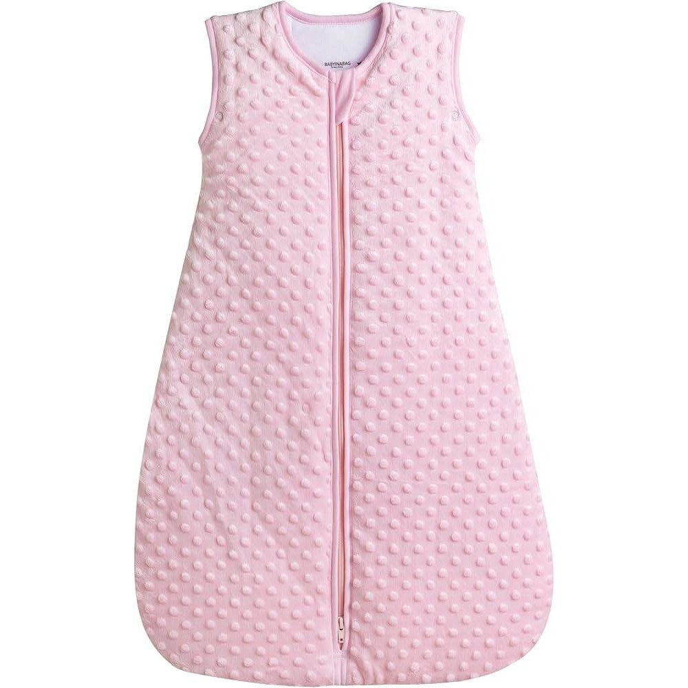 BABYINABAG Pink 2.5 Tog Quilted Winter Model Baby‎ Sleep Sack Sz M 10-24M